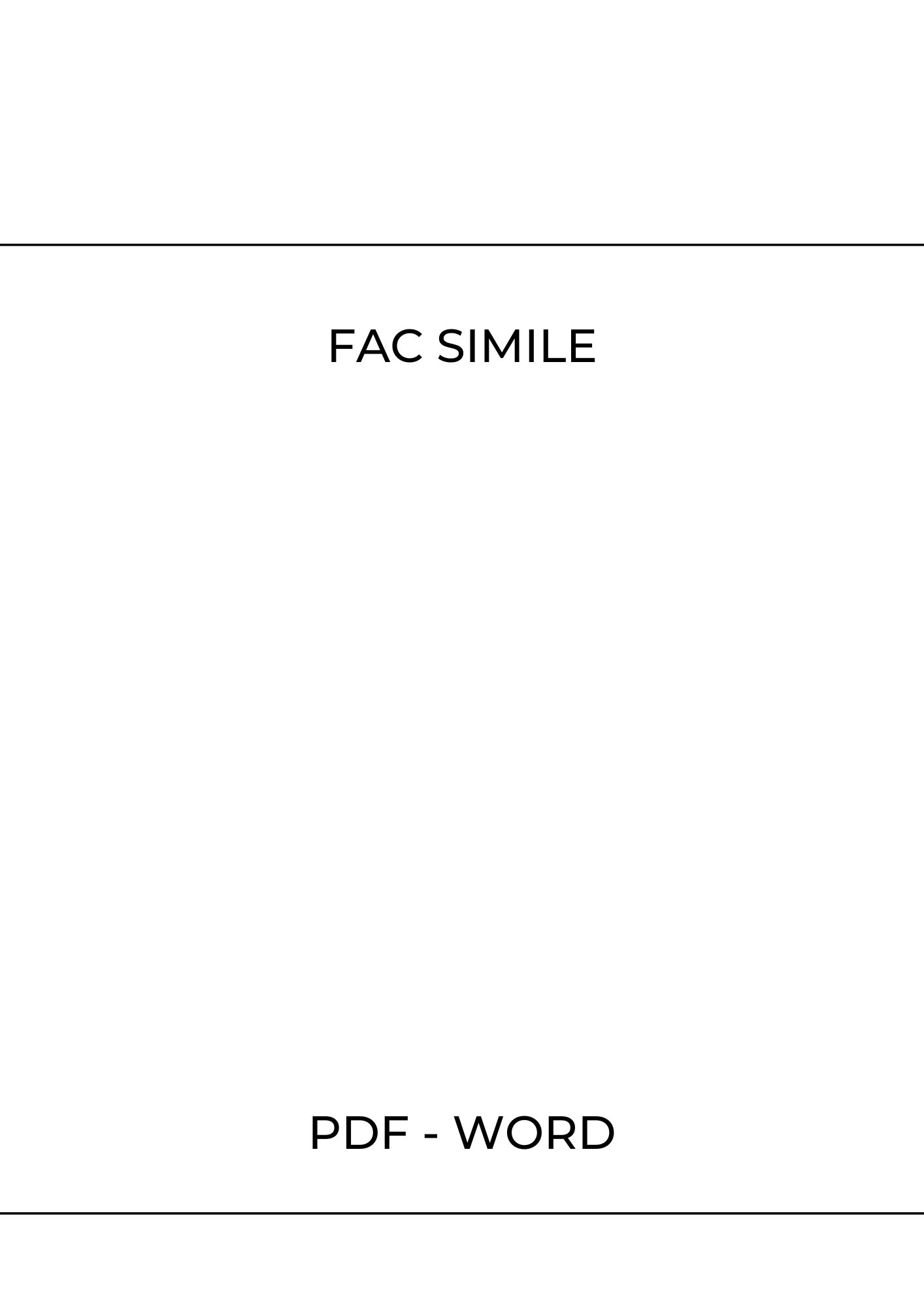 Fac Simile Estratto Conto Bancario